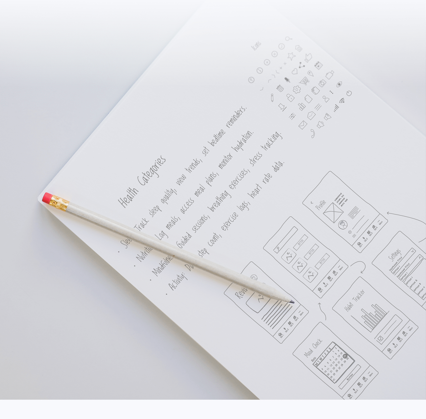 Reviva holistic wellness app UI/UX case study section 6 by Othmane Ej-jaddaa