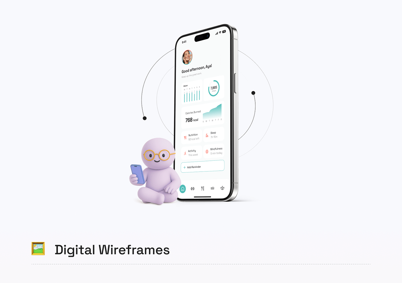Reviva holistic wellness app UI/UX case study section 7 by Othmane Ej-jaddaa