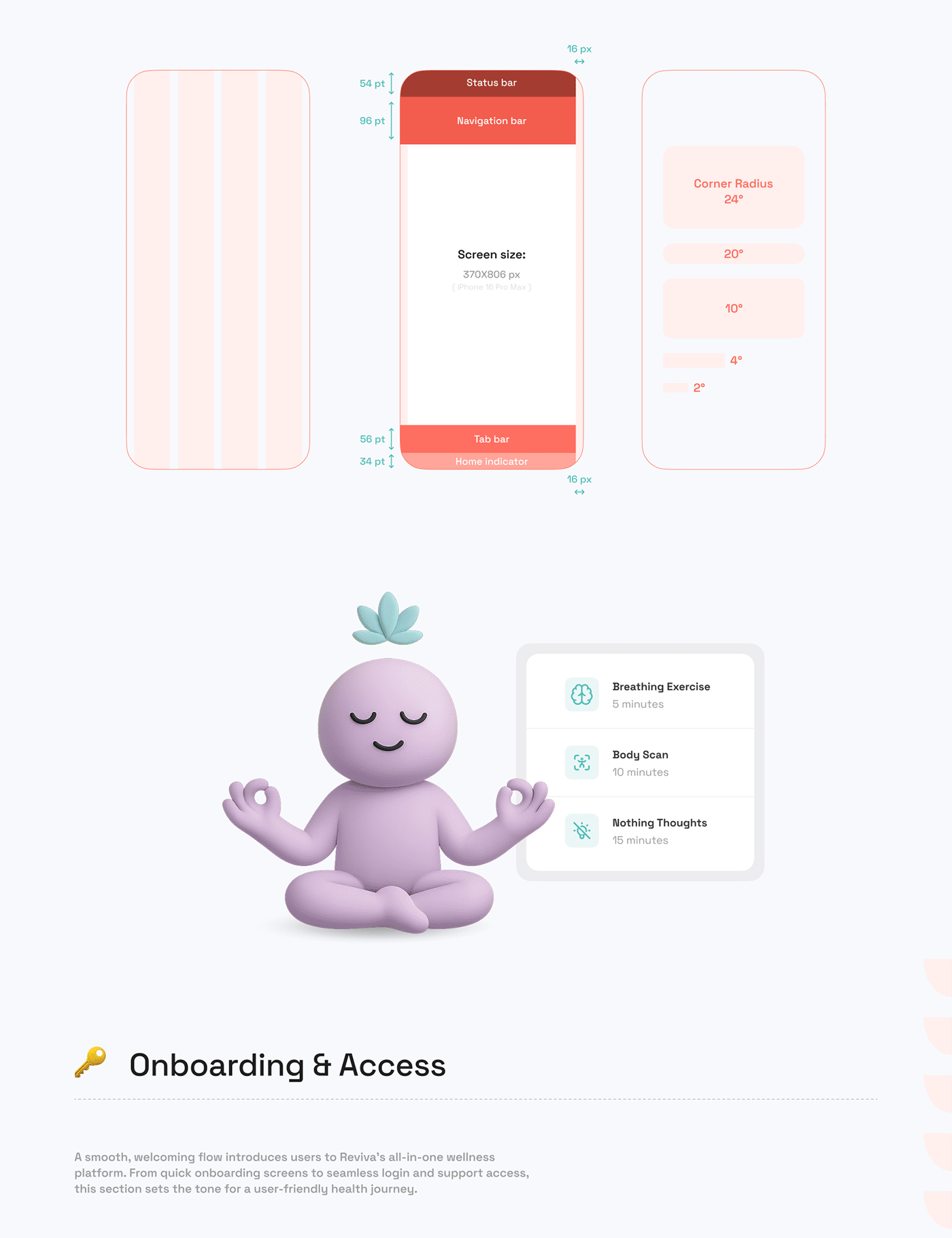 Reviva holistic wellness app UI/UX case study section 10 by Othmane Ej-jaddaa