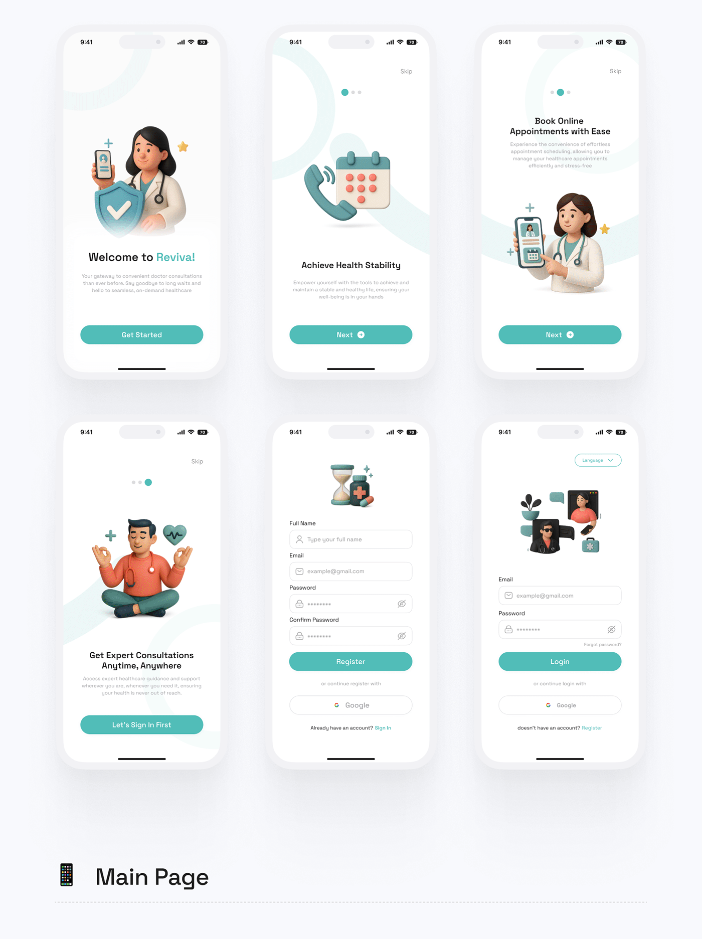 Reviva holistic wellness app UI/UX case study section 11 by Othmane Ej-jaddaa