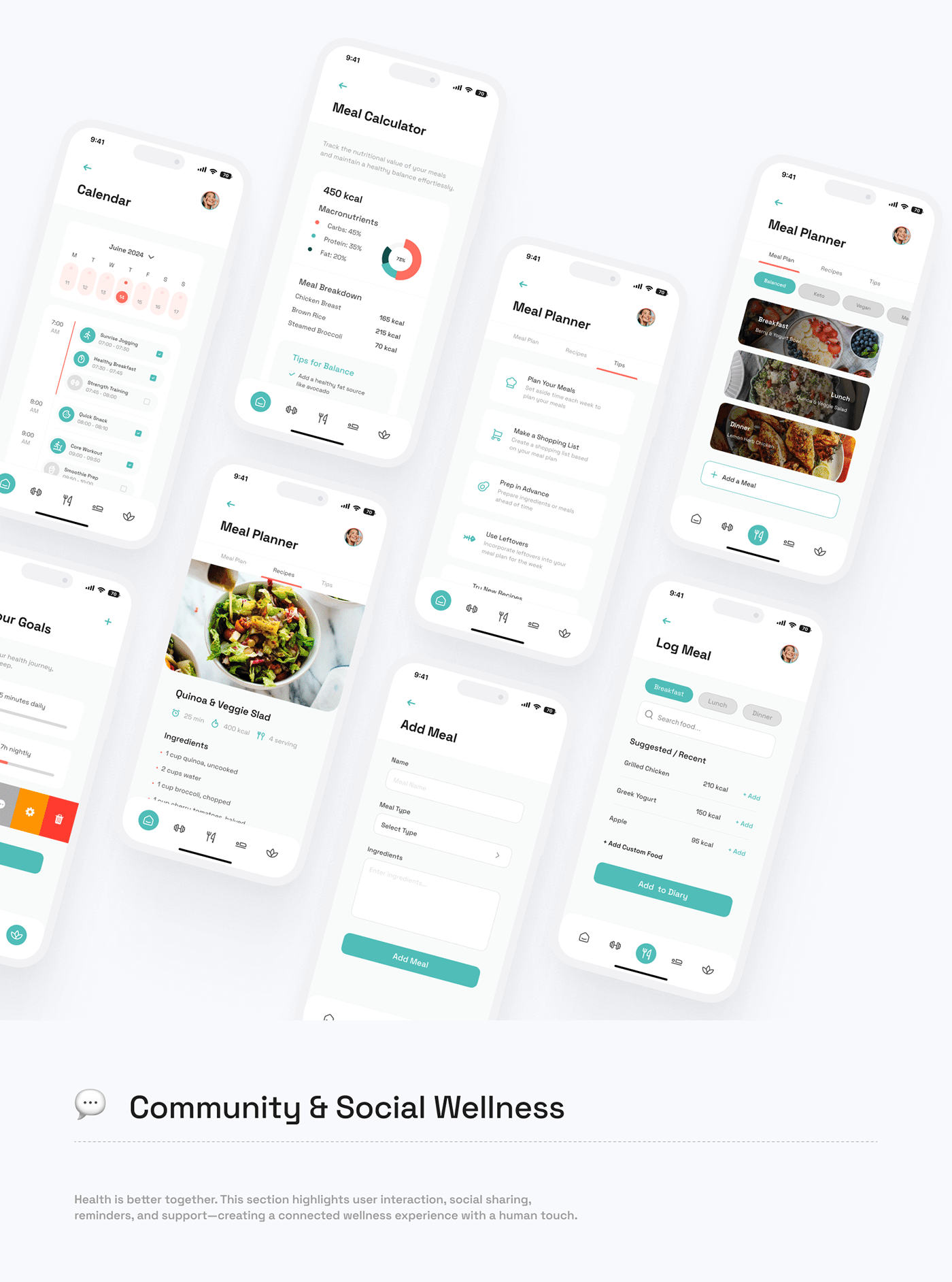 Reviva holistic wellness app UI/UX case study section 15 by Othmane Ej-jaddaa